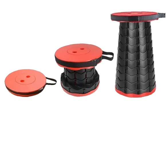 Retractable telescopic plastic Stool - Picture 2 of 2